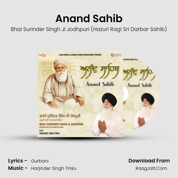 Anand Sahib - Bhai Surinder Singh Ji Jodhpuri (Hazuri Ragi Sri Darbar Sahib)