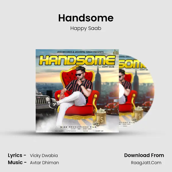 Handsome MP3 Song by Happy Saab Cover