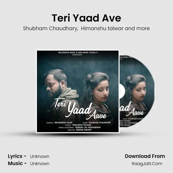 Teri Yaad Ave MP3 Song by Shubham Chaudhary Cover