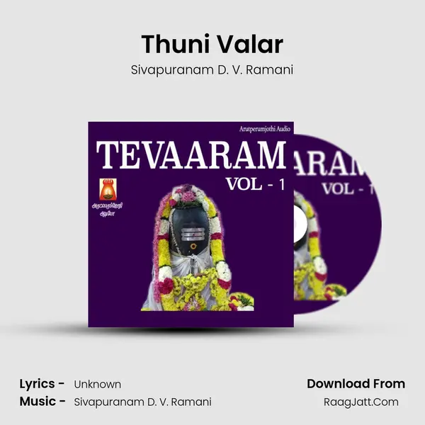 Thuni Valar MP3 Song by Sivapuranam D. V. Ramani Cover