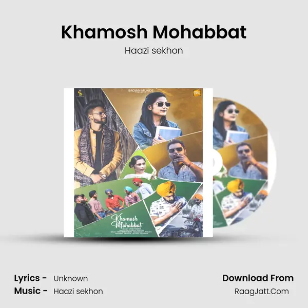 Khamosh Mohabbat MP3 Song by Haazi sekhon Cover