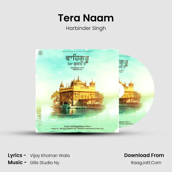 Tera Naam MP3 Song by Harbinder Singh Cover