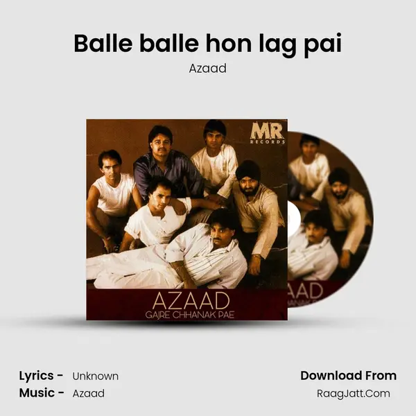 Balle balle hon lag pai MP3 Song by Azaad Cover