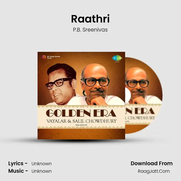 Raathri MP3 Song by P.B. Sreenivas Cover