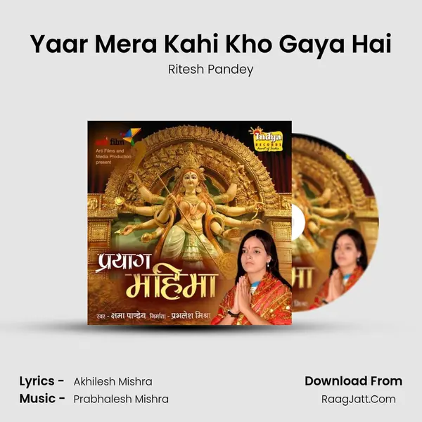 Yaar Mera Kahi Kho Gaya Hai MP3 Song by Ritesh Pandey Cover