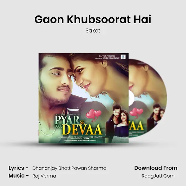 Gaon Khubsoorat Hai MP3 Song by Saket Cover