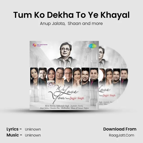 Tum Ko Dekha To Ye Khayal MP3 Song by Anup Jalota Cover