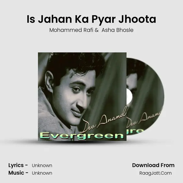 Is Jahan Ka Pyar Jhoota MP3 Song by Mohammed Rafi Cover