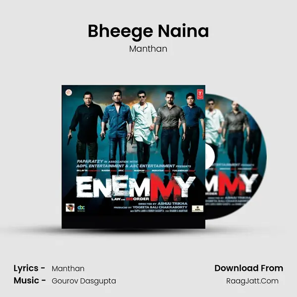 Bheege Naina MP3 Song by Manthan Cover