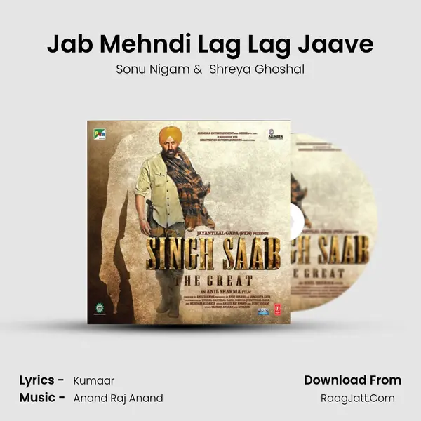 Jab Mehndi Lag Lag Jaave MP3 Song by Sonu Nigam Cover