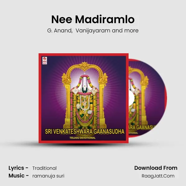 Nee Madiramlo MP3 Song by G. Anand Cover