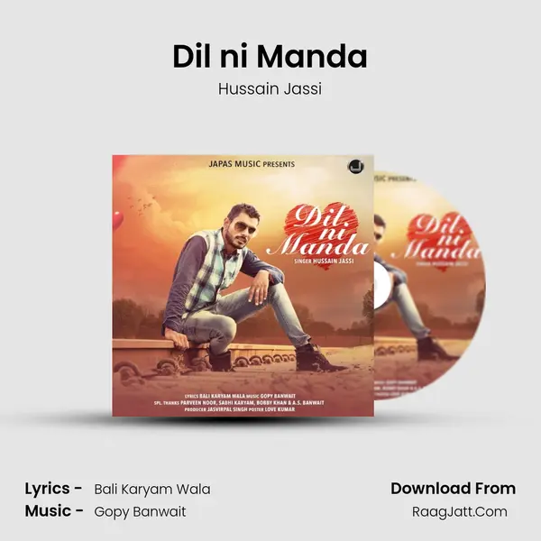 Dil ni Manda MP3 Song by Hussain Jassi Cover
