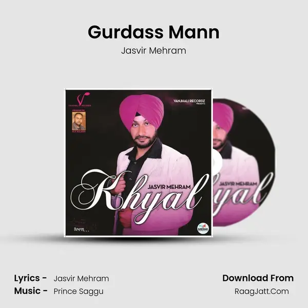 Gurdass Mann MP3 Song by Jasvir Mehram Cover