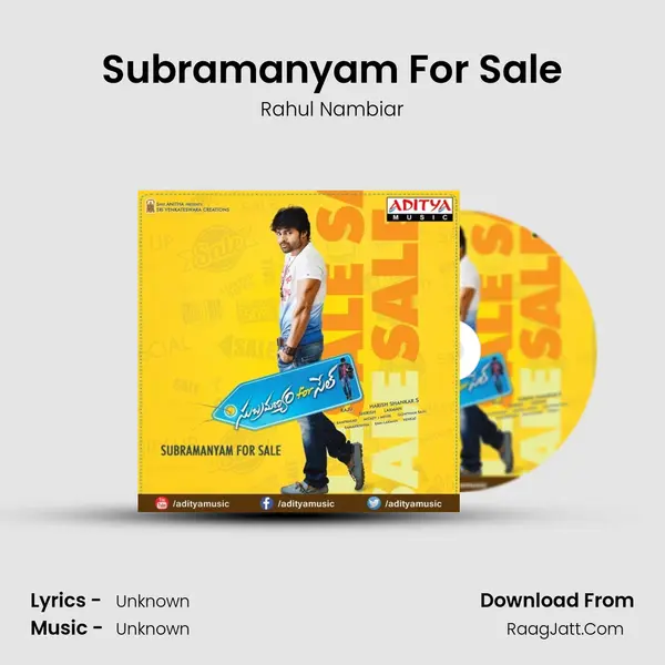 Subramanyam For Sale MP3 Song by Rahul Nambiar Cover