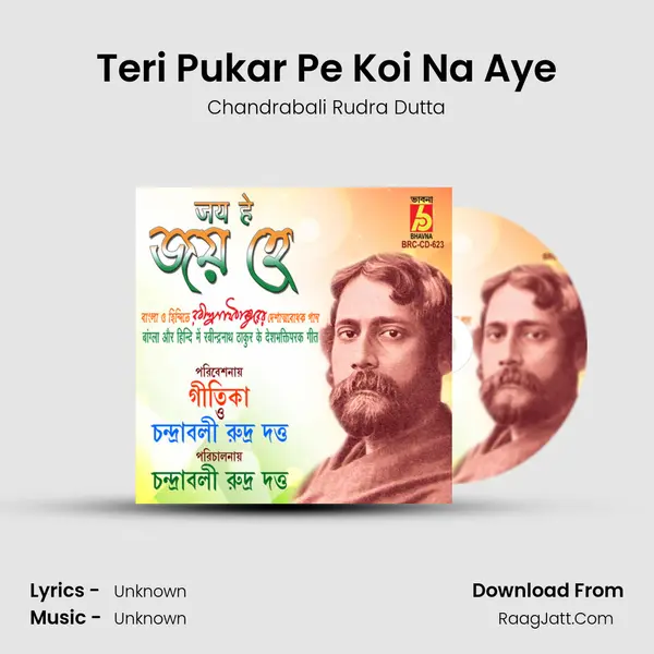 Teri Pukar Pe Koi Na Aye MP3 Song by Chandrabali Rudra Dutta Cover