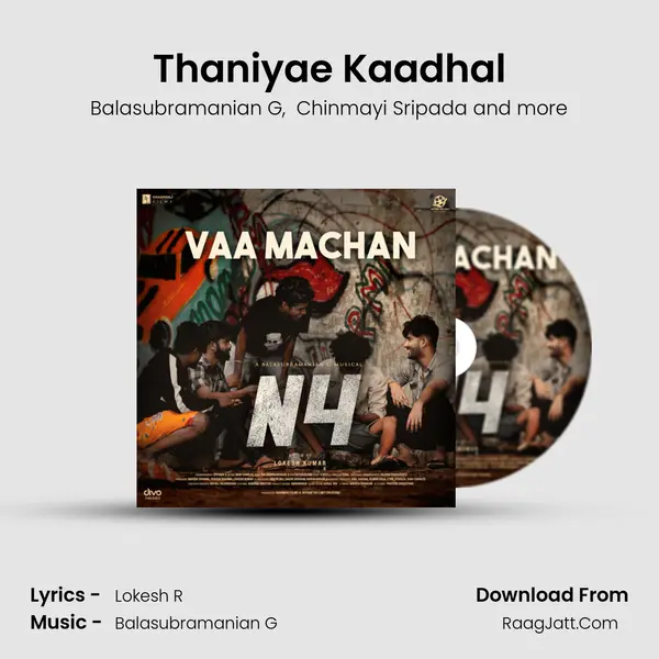 Thaniyae Kaadhal MP3 Song by Balasubramanian G Cover