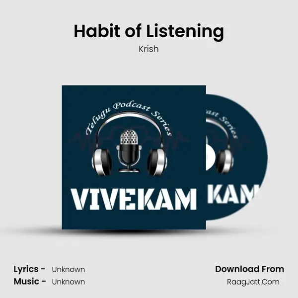 Habit of Listening MP3 Song by Krish Cover