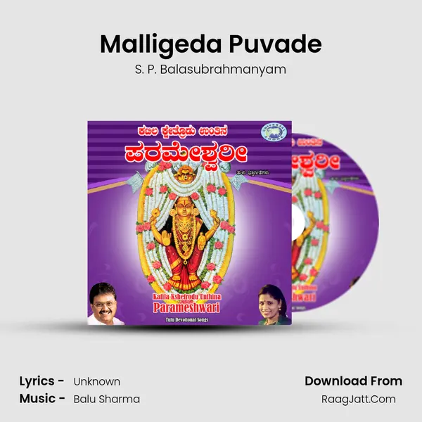 Malligeda Puvade MP3 Song by S. P. Balasubrahmanyam Cover