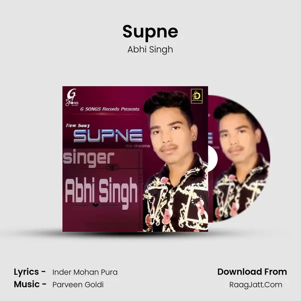Supne MP3 Song by Abhi Singh Cover