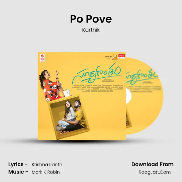 Po Pove MP3 Song by Karthik Cover