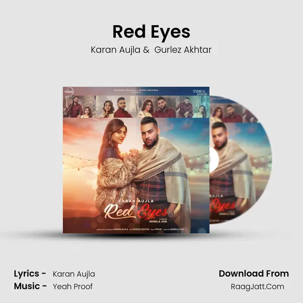 Red Eyes MP3 Song by Karan Aujla Cover
