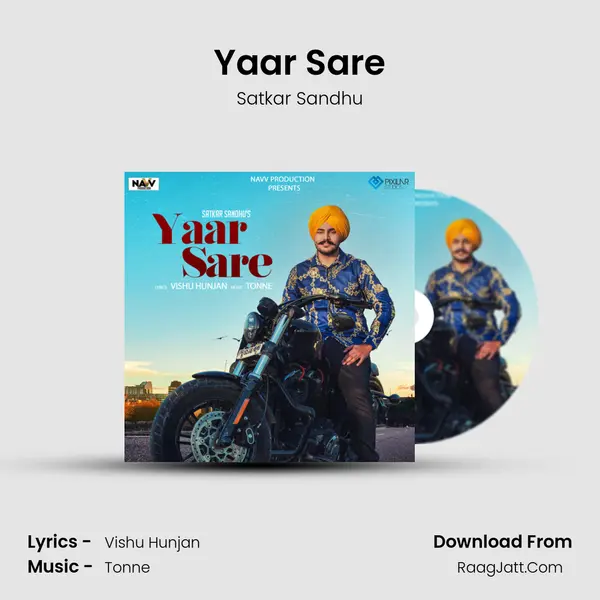 Yaar Sare MP3 Song by Satkar Sandhu Cover