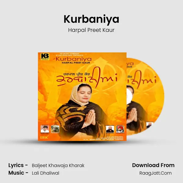 Kurbaniya MP3 Song by Harpal Preet Kaur Cover