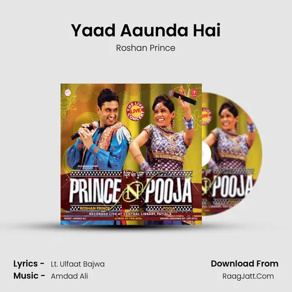 Yaad Aaunda Hai MP3 Song by Roshan Prince Cover