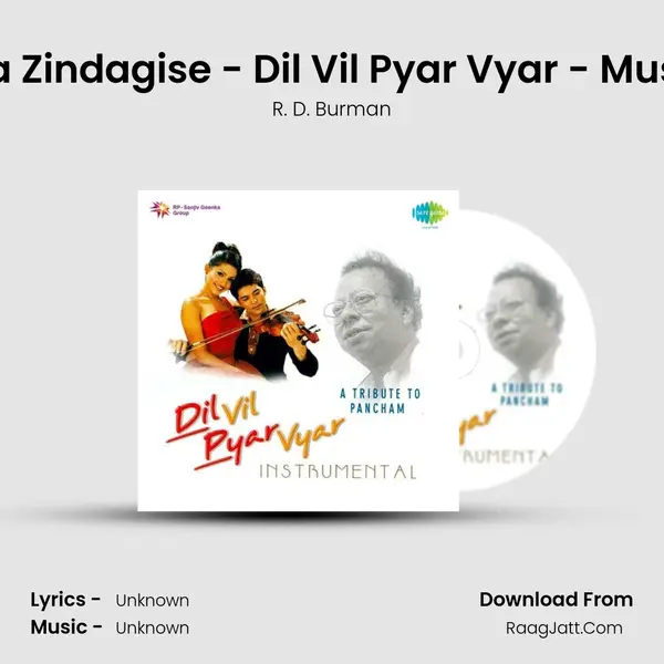 Tere Bina Zindagise - Dil Vil Pyar Vyar - Music Track MP3 Song by R. D. Burman Cover