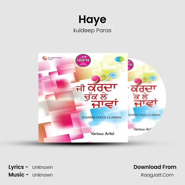 Haye MP3 Song by kuldeep Paras Cover