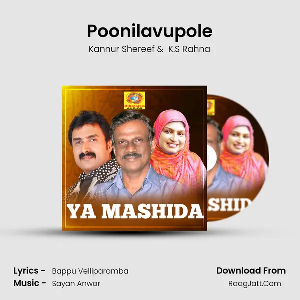Poonilavupole MP3 Song by Kannur Shereef Cover