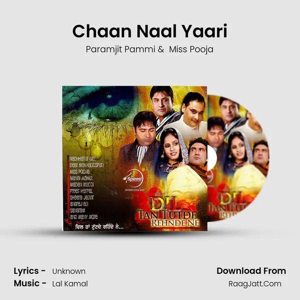 Chaan Naal Yaari MP3 Song by Paramjit Pammi Cover