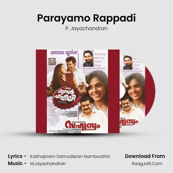 Parayamo Rappadi Cover