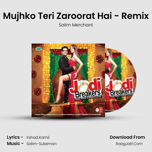 Mujhko Teri Zaroorat Hai - Remix MP3 Song by Salim Merchant Cover