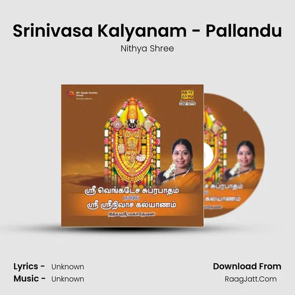 Srinivasa Kalyanam - Pallandu MP3 Song by Nithya Shree Cover