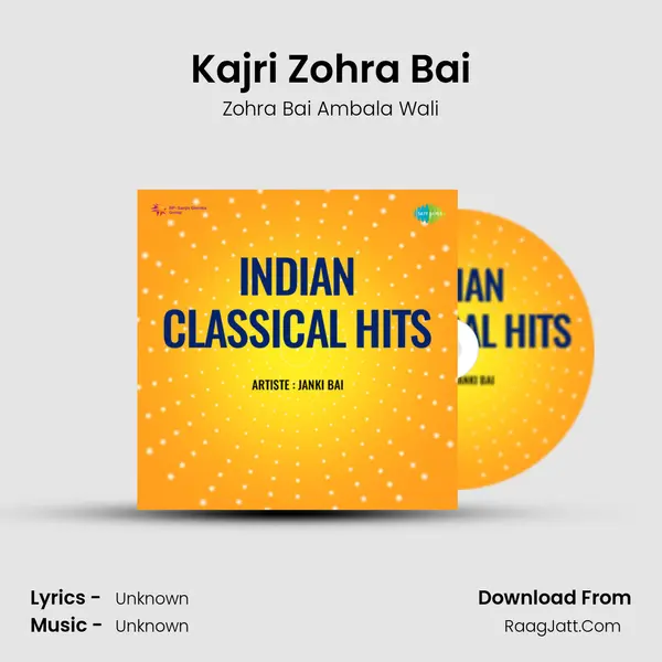 Kajri Zohra Bai Cover