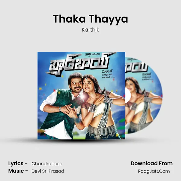 Thaka Thayya MP3 Song by Karthik Cover