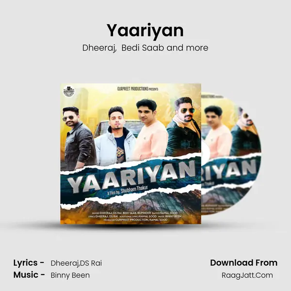 Yaariyan MP3 Song by Dheeraj Cover