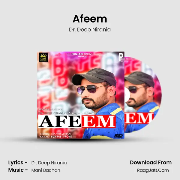 Afeem MP3 Song by Dr. Deep Nirania Cover
