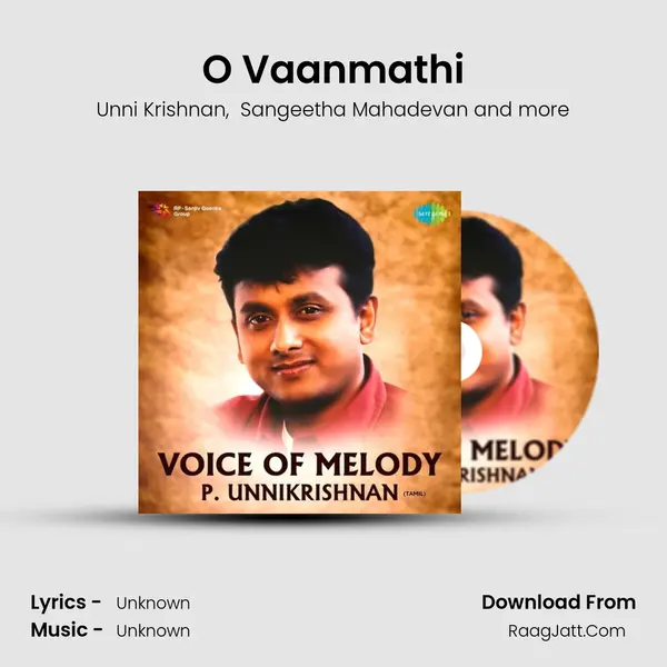 O Vaanmathi MP3 Song by Unni Krishnan Cover