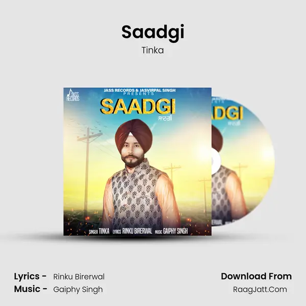 Saadgi MP3 Song by Tinka Cover