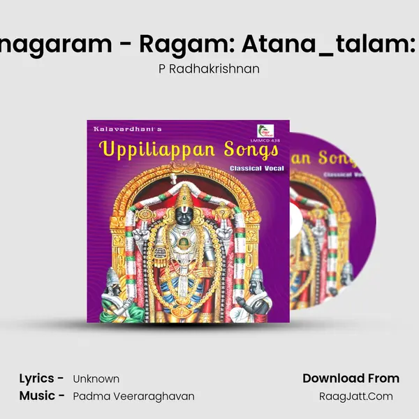 Vinnagaram - Ragam: Atana_talam: Adi MP3 Song by P Radhakrishnan Cover