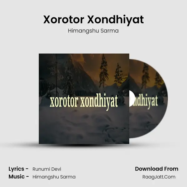 Xorotor Xondhiyat MP3 Song by Himangshu Sarma Cover