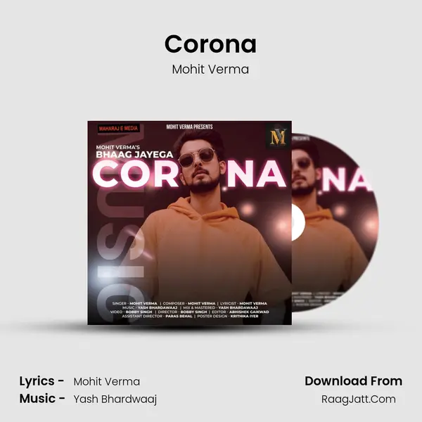 Corona MP3 Song by Mohit Verma Cover