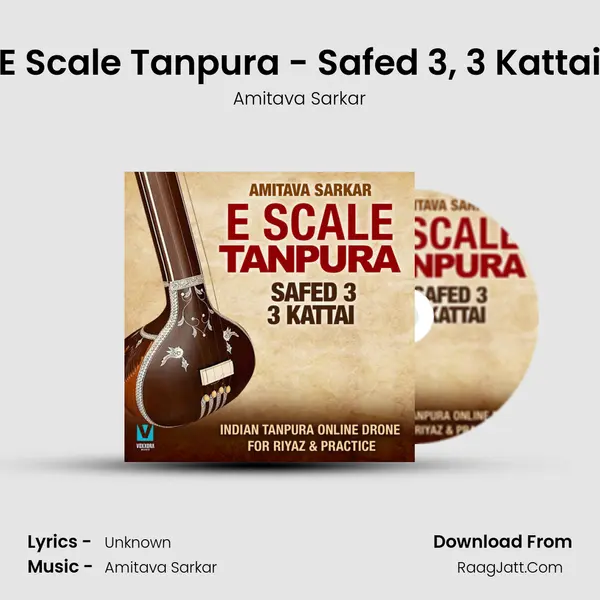 E Scale Tanpura - Safed 3, 3 Kattai Cover