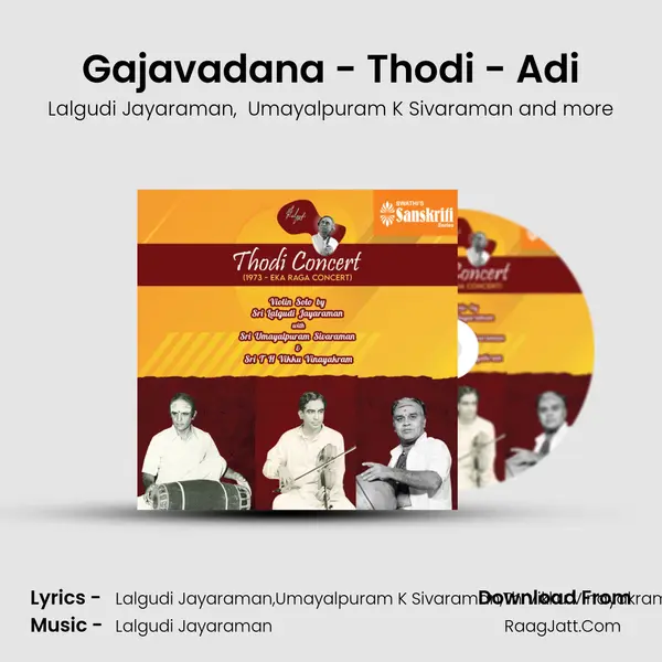 Gajavadana - Thodi - Adi mp3 song