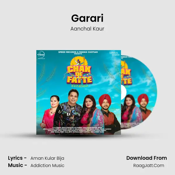 Garari MP3 Song by Aanchal Kaur Cover