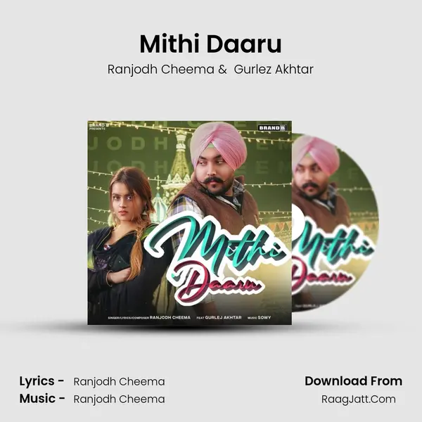 Mithi Daaru MP3 Song by Ranjodh Cheema Cover