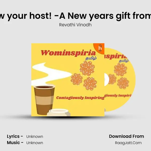 Know your host! -A New year's gift from me MP3 Song by Revathi Vinodh Cover