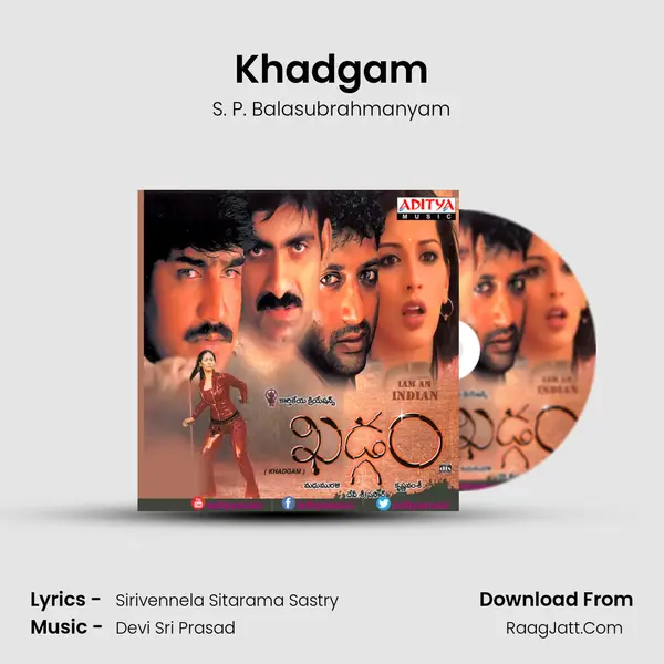 Khadgam MP3 Song by S. P. Balasubrahmanyam Cover